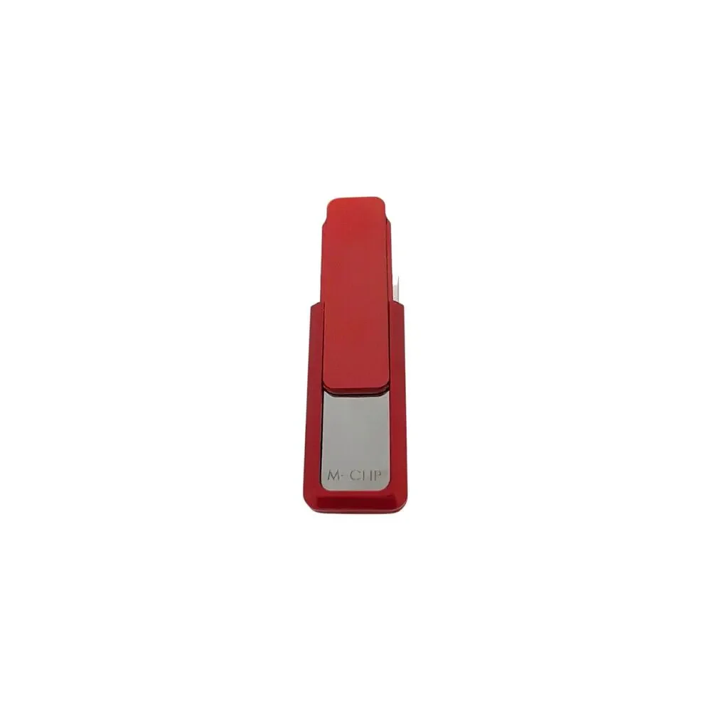M-CLIP Ultralight Red Solid Standard Capacity